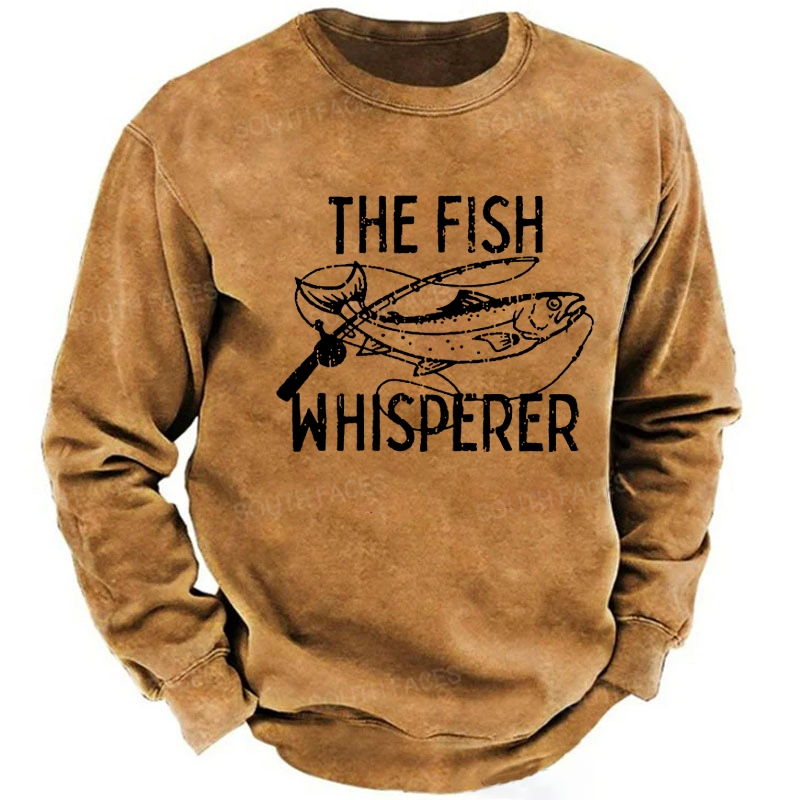 The Fish Whisperer Funny Fishing Hoodie