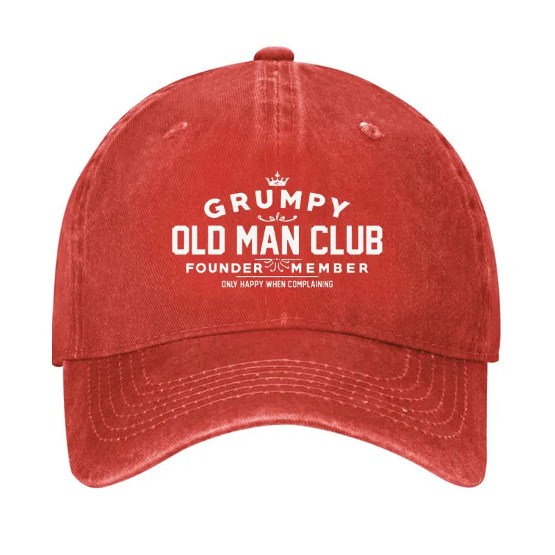 Grumpy Old Man Club Hat