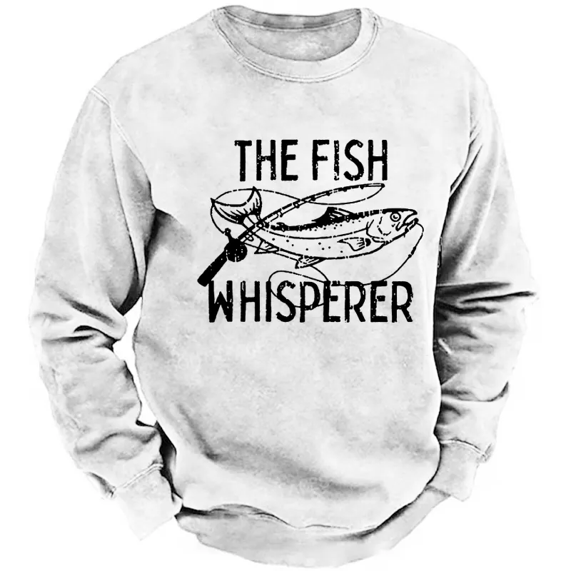 The Fish Whisperer Funny Fishing Hoodie