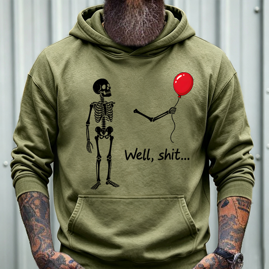 Well, Shit... Halloween Funny Hoodies