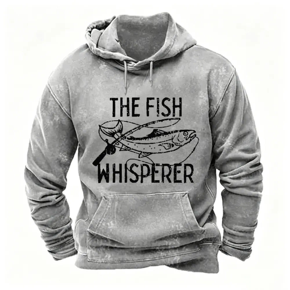 The Fish Whisperer Funny Fishing Hoodie