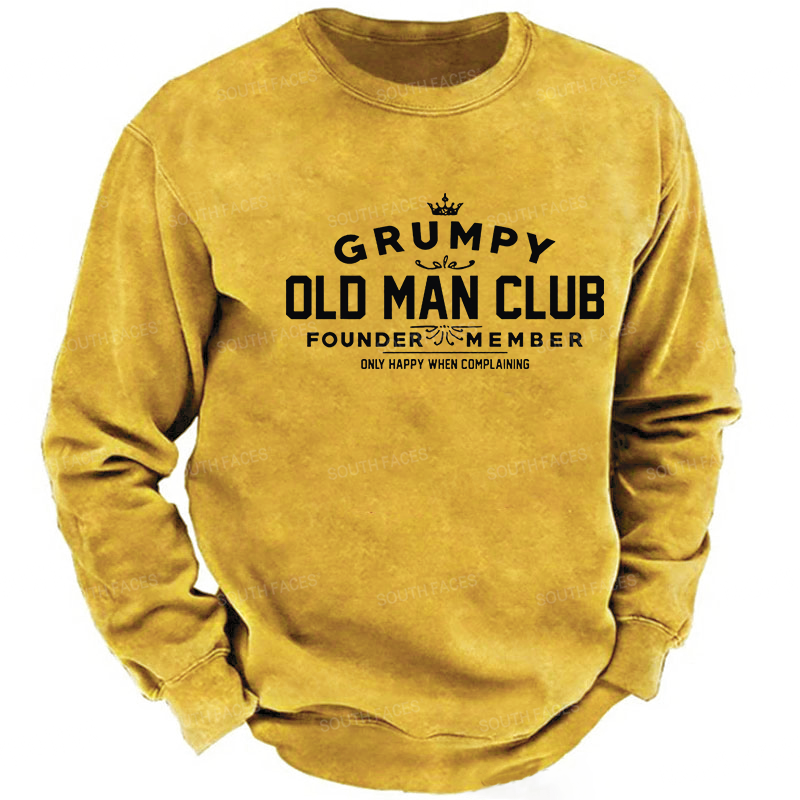 Grumpy Old Man Club Sweatshirt