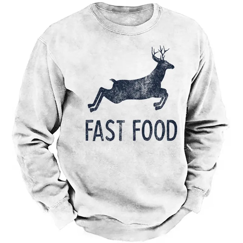 Fast Food Funny Hunting Sweatshirt