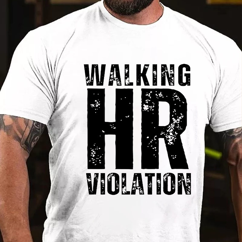Walking HR Violation T-shirt
