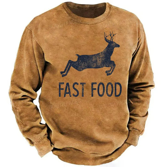 Fast Food Funny Hunting Sweatshirt