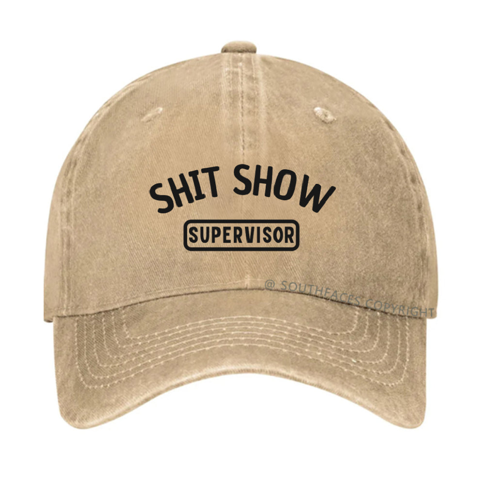 Shit Show Supervisor Funny Hat