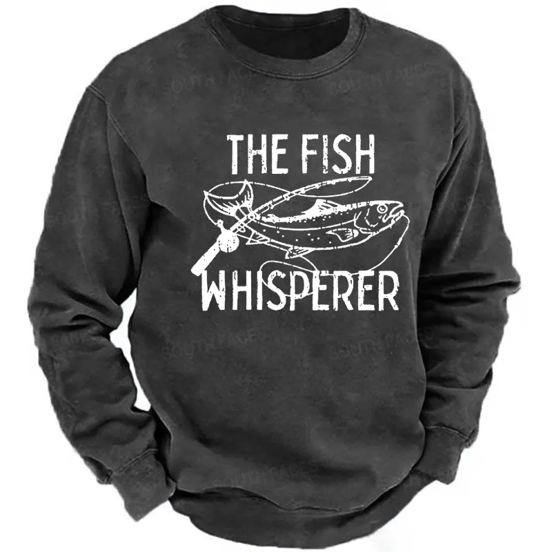 The Fish Whisperer Funny Fishing Hoodie