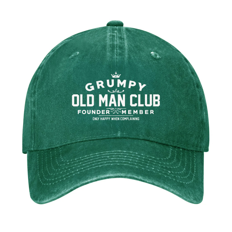Grumpy Old Man Club Hat