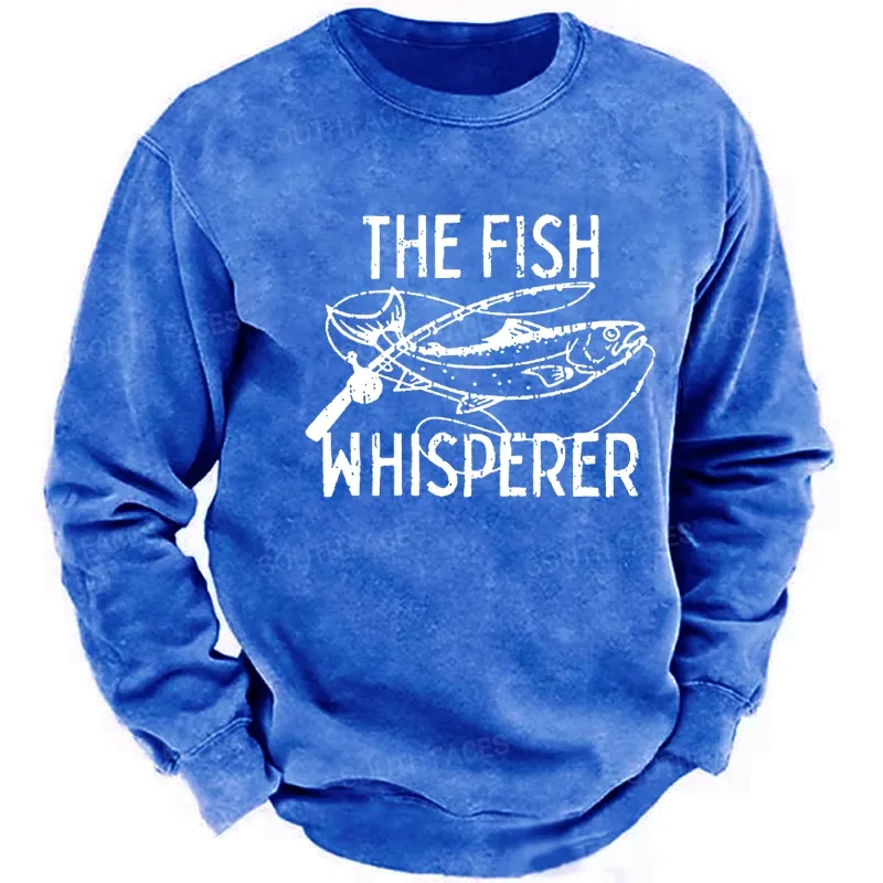 The Fish Whisperer Funny Fishing Hoodie