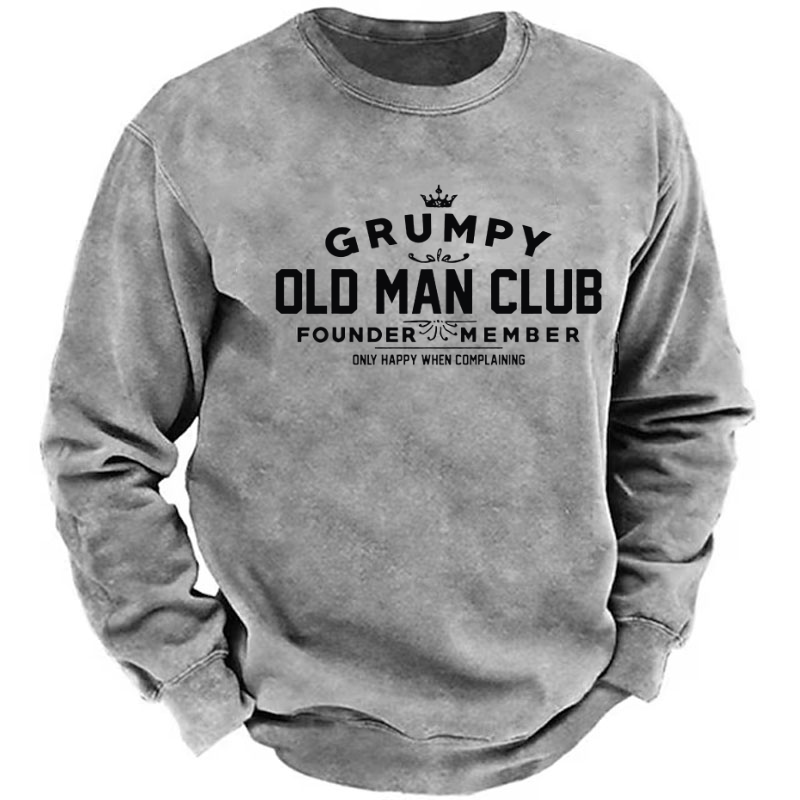 Grumpy Old Man Club Sweatshirt