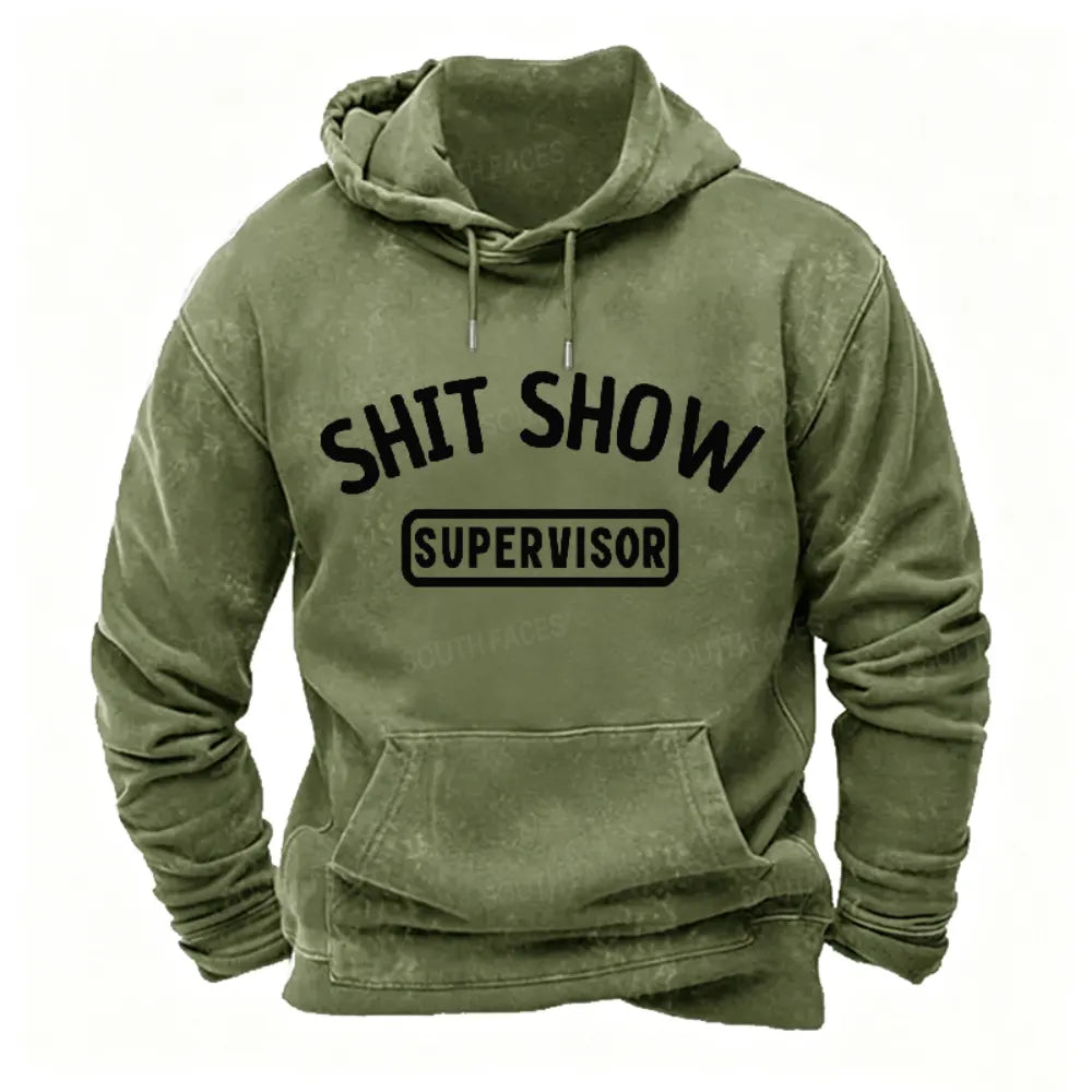 Shit Show Supervisor Funny Hoodies