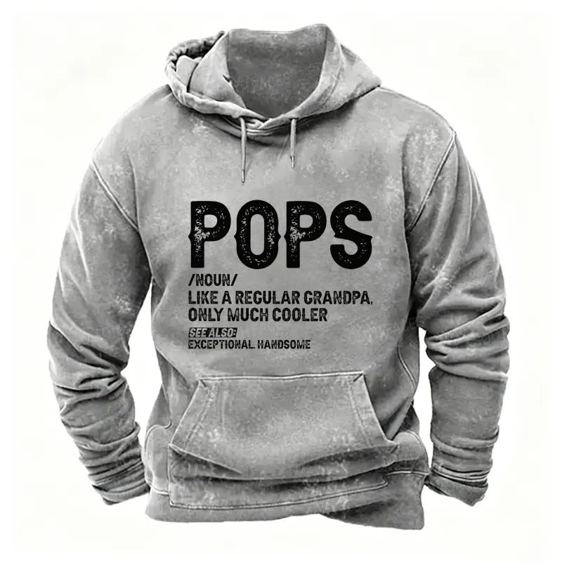 Pops Like A Regular Grandpa Only Much Cooler See Also: Exceptionally Handsome Hoodies