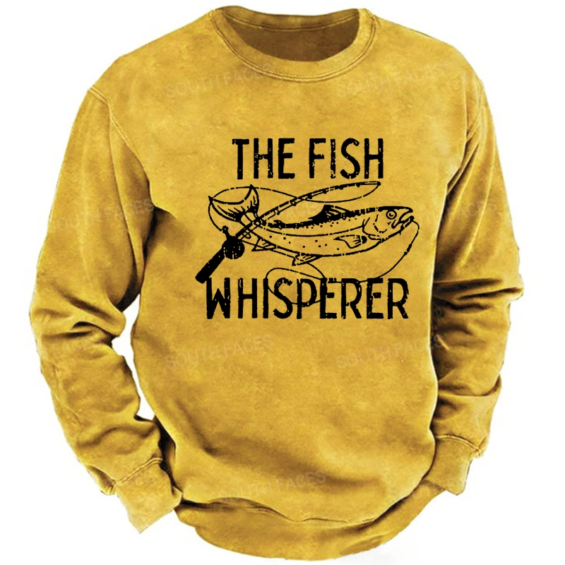 The Fish Whisperer Funny Fishing Hoodie