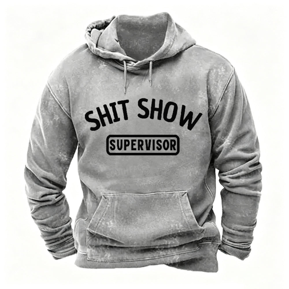 Shit Show Supervisor Funny Hoodies